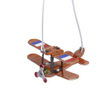 Maxbell 2pcs Wind-up   Carousel Airplanes Tractor Clockwork Collectible Tin toy