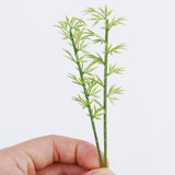 Maxbell 110Pcs Model Bottle Palm Trees Model Bamboo Trees Train Landscape Layout