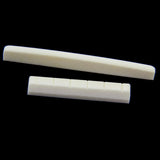 Maxbell 6pcs Acoustic Guitar Bone End Pins Pegs+Classical Guitar Saddle Nut Set