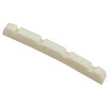 Maxbell 4xBridge Bone Nut Slotted for 4 string Electric Bass Guitar