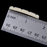 Maxbell 4xBridge Bone Nut Slotted for 4 string Electric Bass Guitar