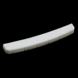 Maxbell 12xBone Material Bridge Nut for LP Electric Guitar Part 43x3.2x5mm