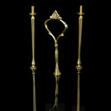 Maxbell 3 Set 3-Tier Cup Cake Plate Stand Fittings Holder Tools Crown Handle for Party
