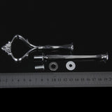 Maxbell 3 Set 3-Tier Cup Cake Plate Stand Fittings Holder Tools Crown Handle for Party
