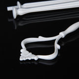 Maxbell 4x3 Tier Crown Cake Cupcake Plate Stand Handle Fitting - White