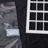 Maxbell Dolls House Miniature Wooden French Door & 12-pane Window & 5 Dining Table Chair