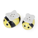 Maxbell 4xCeramic Bee Salt & Pepper Shakers Wedding Favors