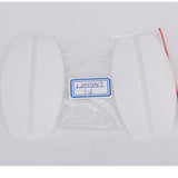 Maxbell 2pairs Women's Silicone Bra Straps Cushions Non-slip Shoulder Pads Nude + White