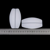 Maxbell 2pairs Women's Silicone Bra Straps Cushions Non-slip Shoulder Pads Nude + White
