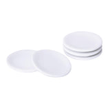 Maxbell 4x5 pcs 1/12 Dollhouse Miniature White Porcelain Dish Plate