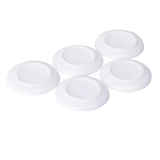 Maxbell 4x5 pcs 1/12 Dollhouse Miniature White Porcelain Dish Plate