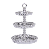 Maxbell 1/12 Dollhouse Miniature 3-layer Metal Dessert Snack Rack Stand