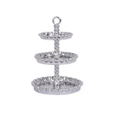 Maxbell 15x Dollhouse miniature Food Cream Cake Set + 3-layer Display Stand Tray Holder