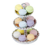 Maxbell 1/12 Dollhouse Miniature 3-layer Metal Dessert Snack Rack Stand