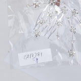 Maxbell Bridal Wedding Prom Crystal Rhinestone Necklace & Earring + Hair Comb Tiara Set