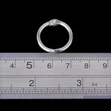 Maxbell 20 Split Hinged Rings Snap Looseleaf Binder Key Ring Scrapbook Crafts 25mm 15mm