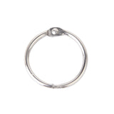 Maxbell 20 Split Hinged Rings Snap Looseleaf Binder Key Ring Scrapbook Crafts 25mm 15mm