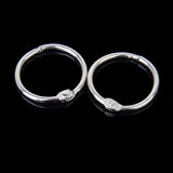 Maxbell 2x10 Scrapbooking Metal Split HINGED RINGS Binder Photo Album 25mm&30mm