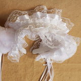Maxbell 2 Set Fancy Dress Cat Maid Cosplay Set Ears Headband Collar Cuffs Party Costume