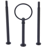 Maxbell 2 sets VINTAGE 3 Tier Ring Round Cake Cupcake Plate Stand Handle /Fittings