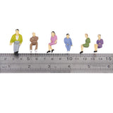 Maxbell 150 Model Train Railway Diorama Scenery People Figures Passengers 1:50 O Scale