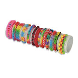 Maxbell Pack of 600 Mixed Colorful Rubber Bands w/ 24 Clips for DIY Loom Bracelet
