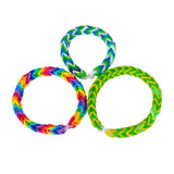 Maxbell Pack of 600 Mixed Colorful Rubber Bands w/ 24 Clips for DIY Loom Bracelet