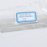Maxbell 2Pcs Silver Guitar Fret fingerboard Protector & Steel String Action Ruler Gauge