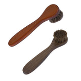 Maxbell Wooden Long Handle Brushes Bristle Horse Hair Shoe Boot Polish Applicator Polish Dauber