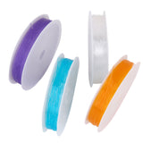 Maxbell 10 Stretchy Crystal Beading Bracelet String0.6mm +10 Waxed Cotton Cord 1mm