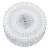 Maxbell 4x480 White Faux Pearl Head Dressmaking Wedding Decorating Sewing Pins Craft