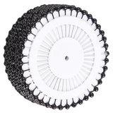 Maxbell 4x480 Black Faux Pearl Head Dressmaking Wedding Decorating Sewing Pins Craft