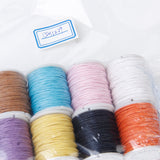 Maxbell 10 Stretchy Crystal Beading Bracelet String0.6mm +10 Waxed Cotton Cord 1mm