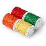 Maxbell 10 Stretchy Crystal Beading Bracelet String0.6mm +10 Waxed Cotton Cord 1mm