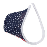 Maxbell Sexy Men's C-string Underwear Pouch Bikini Panty w/ US Flag Pattern