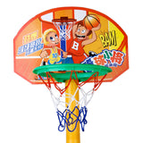 Maxbell Kids Sports Portable Basketball Hoop Toy Set with Stand Ball