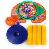 Maxbell Kids Sports Portable Basketball Hoop Toy Set with Stand Ball
