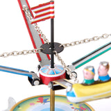 8xRotating Spacecraft Model Tin Collectibles Toy Gift