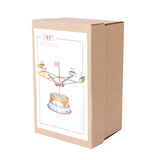 Maxbell 2x Vintage Wind Up Flying Airplane & Spacecraft Space Ship Carousel Tin Toys