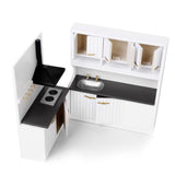 Maxbell 1/12 Dollhouse Miniature Kitchen Set Decor Doll House Decoration Accessories