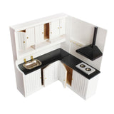Maxbell 1/12 Dollhouse Miniature Kitchen Set Decor Doll House Decoration Accessories