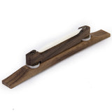 Maxbell Rosewood Bridge with Bone Saddle for Archtop Jazz Guitar