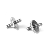 Maxbell 4x2Pcs Mandolin Guitar Bridge Posts Height Adjustment Screws