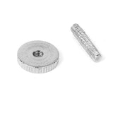 Maxbell 4x2Pcs Mandolin Guitar Bridge Posts Height Adjustment Screws