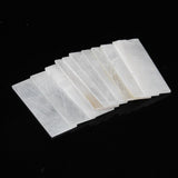 Maxbell 10pcs inlay material White shell blanks size 36 x 12 x 1.0mm