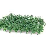 Maxbell 20x50pcs Green Scenery Landscape Model Crushed Leaves 1:50 Assembly Parts Kit