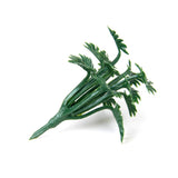 Maxbell 20x50pcs Green Scenery Landscape Model Crushed Leaves 1:50 Assembly Parts Kit
