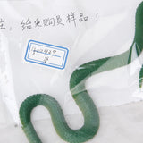 Maxbell 4xRubber Snake Pretend Trick Toy Garden Props-Green