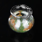 Maxbell 1:12 Dollhouse Miniature Gold Fish Bowl Gold Fish Tank Doll House Pets
