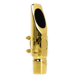 Maxbell Pro Alto Saxophone Mouthpiece Metal Ligature Gold-plated Saxophone Accs
